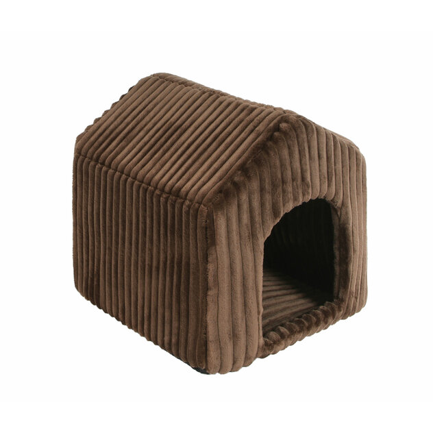 búda stripe hnedá-